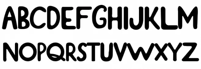 Sirukota Schriftart Groß