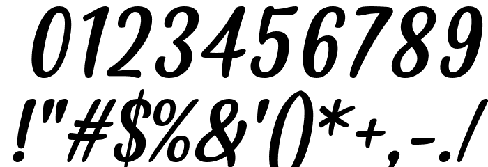Siry Italic Font OTHER CHARS