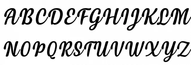 Siry Italic Fonte MAIÚSCULAS
