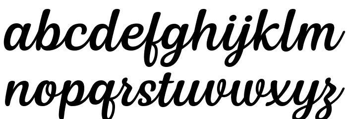 Siry Italic Font LOWERCASE