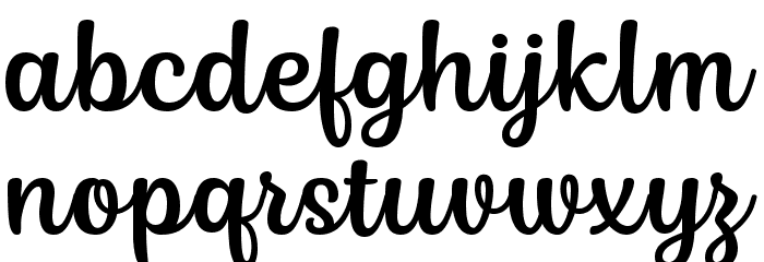 Siry Font LOWERCASE