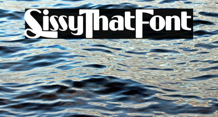 Sissy That Font Example 1