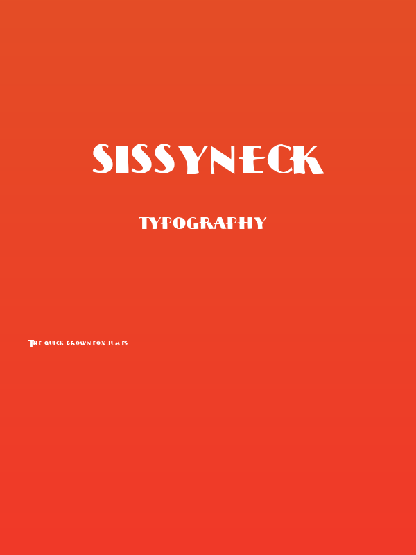 Sissyneck Poster