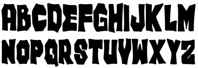 Sistema Central フォント 小文字