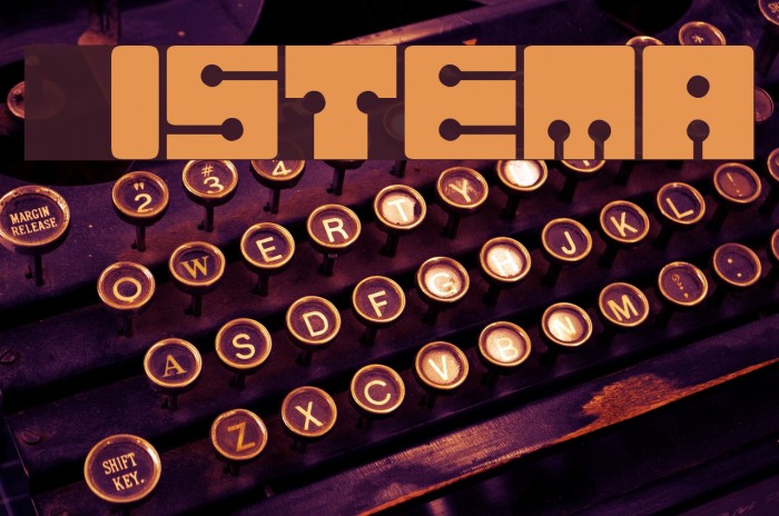 Sistema Font examples
