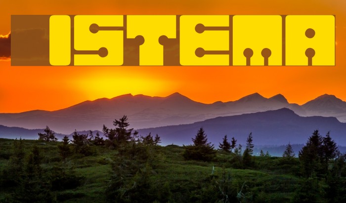 Sistema Font examples