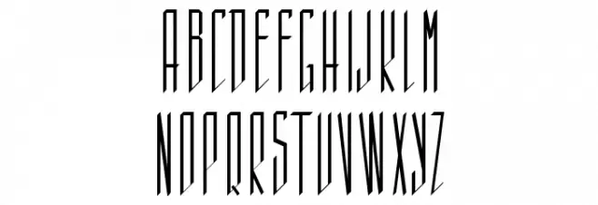 Sistematica Шрифта ВЕРХНИЙ