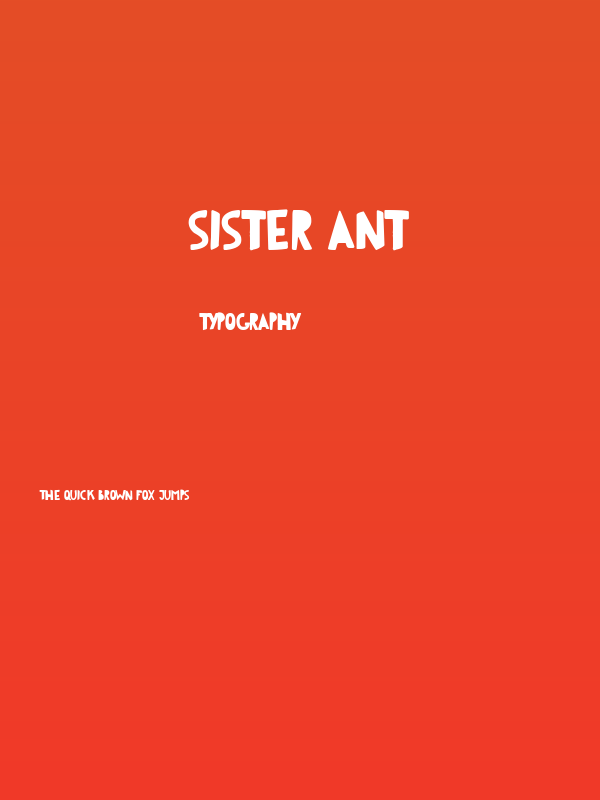 Sister Ant Poster