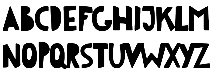 Sister Ant Font LOWERCASE