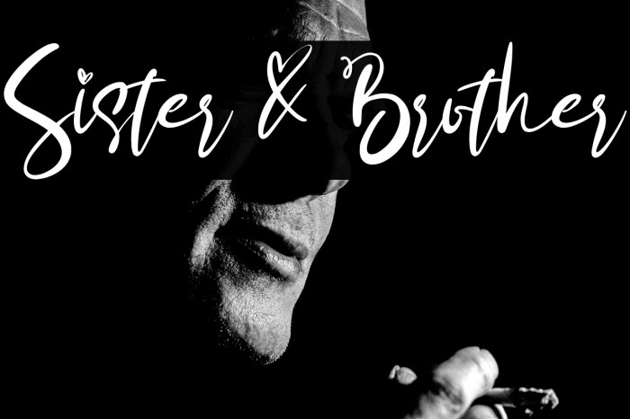 Sister & Brother Example 2