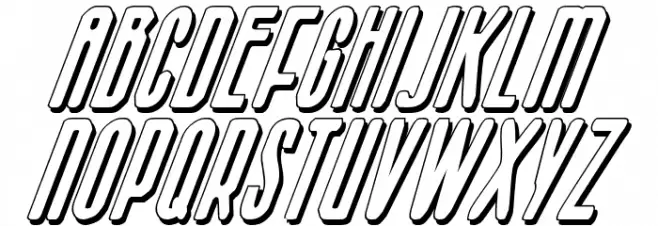 Sister Europe Shadow Italic  