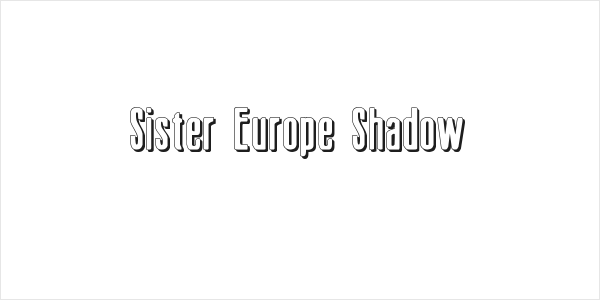 Sister Europe Shadow Logo