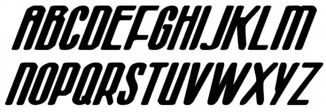 Sister Europe Wide Italic フォント 大文字