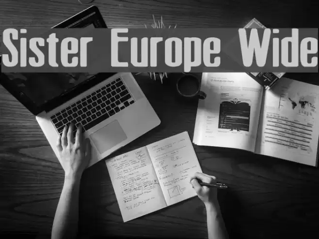 Sister Europe Wide Font examples
