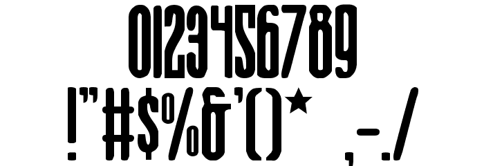 Sister Europe Font OTHER CHARS
