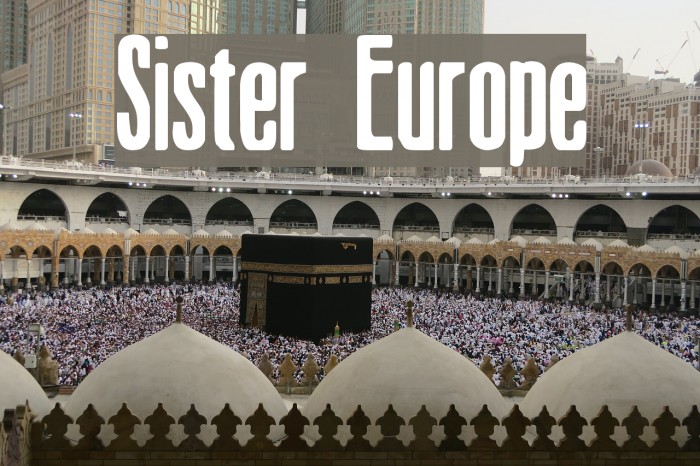 Sister Europe Font examples