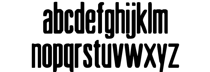 Sister Europe Font LOWERCASE