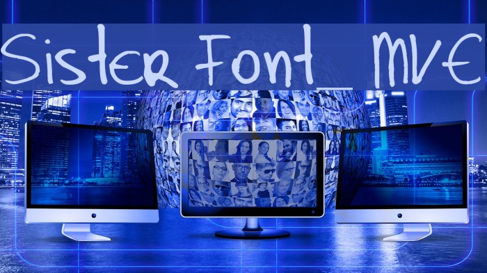 Sister Font_ MVE Example 1