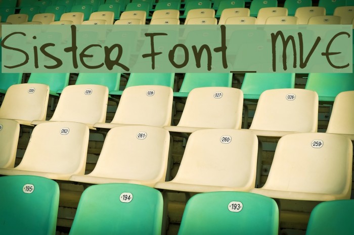 Sister Font_ MVE Example 2