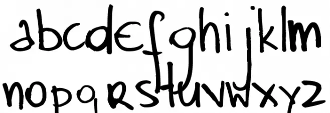 Sister Font_ MVE फ़ॉन्ट लोअरकेस