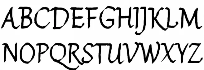 Sister Morphine Schriftart Groß