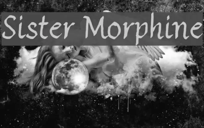 Sister Morphine Font examples