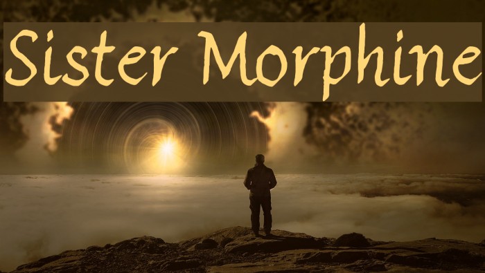 Sister Morphine Font examples