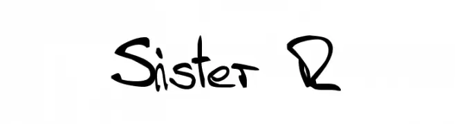 Sister R  font caratteri gratis