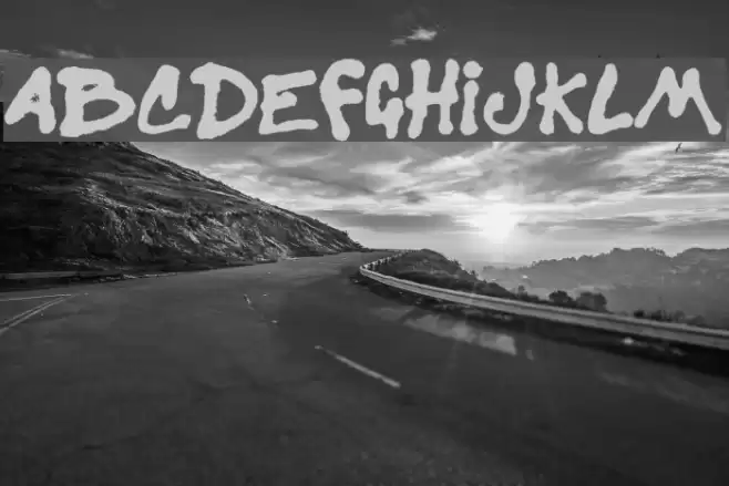 Sister Spray Font examples