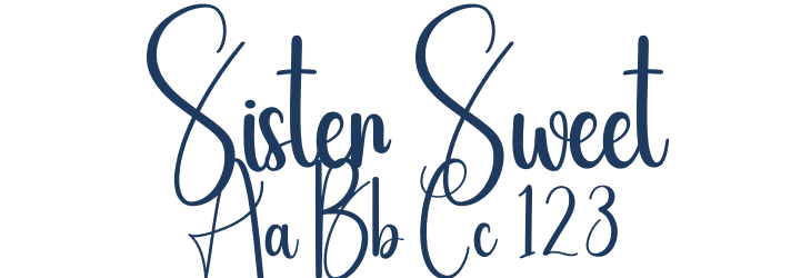 Sister Sweet Font Preview
