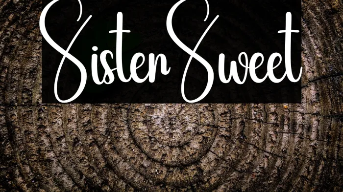 Sister Sweet Example 3