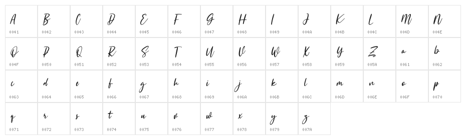Sisterhood Free Regular Character Map