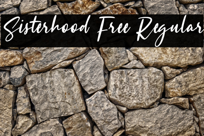 Sisterhood Free Regular Example 2