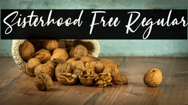 Sisterhood Free Regular Example 3