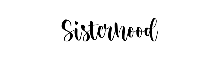 Sisterhood  Fuentes Gratis Descargar