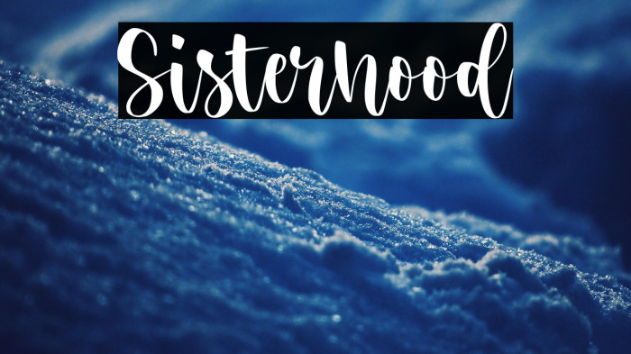 Sisterhood Example 2