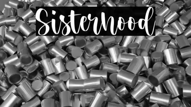 Sisterhood フォント examples