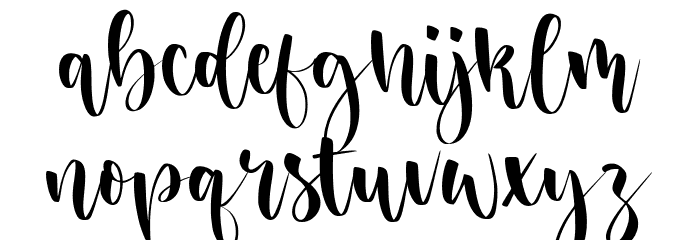 Sisterhood Font LOWERCASE