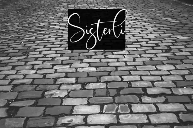 Sisterli Font examples