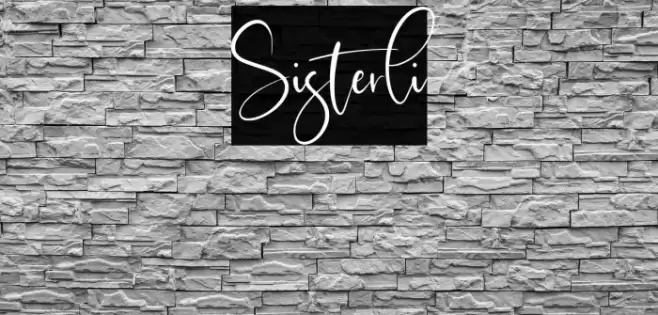 Sisterli Font examples