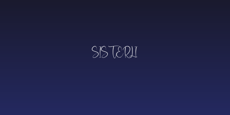 Sisterli Social Header