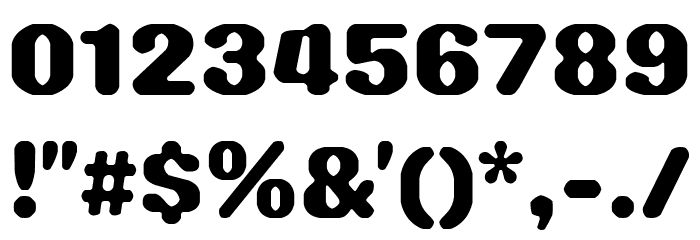 Sisyphus Regular Font OTHER CHARS