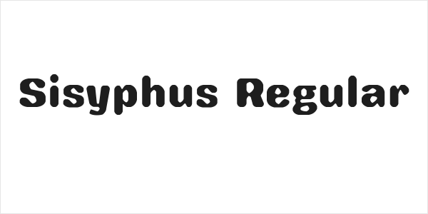 Sisyphus Regular Logo