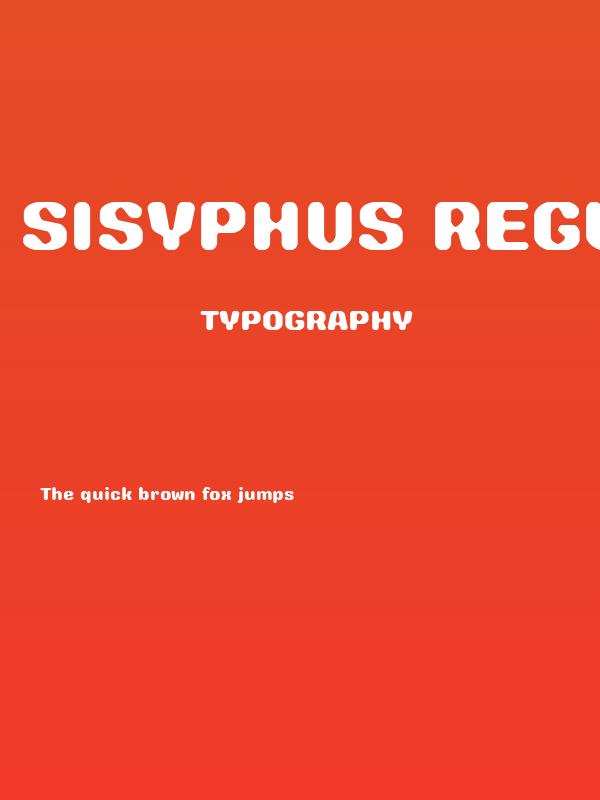 Sisyphus Regular Poster