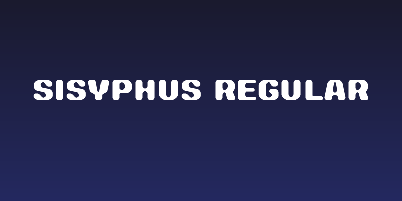 Sisyphus Regular Social Header