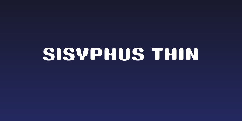 Sisyphus Thin Social Header