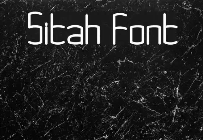Sitah Font examples
