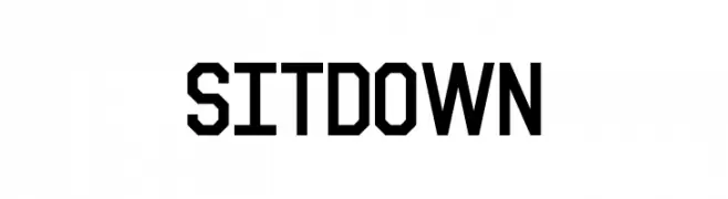 Sitdown  Descarca Fonturi Gratis