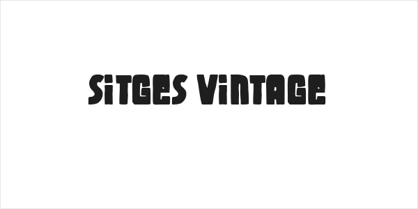 Sitges Vintage Logo