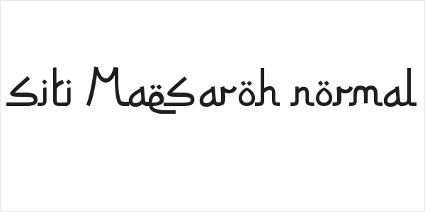 Siti Maesaroh Normal Logo